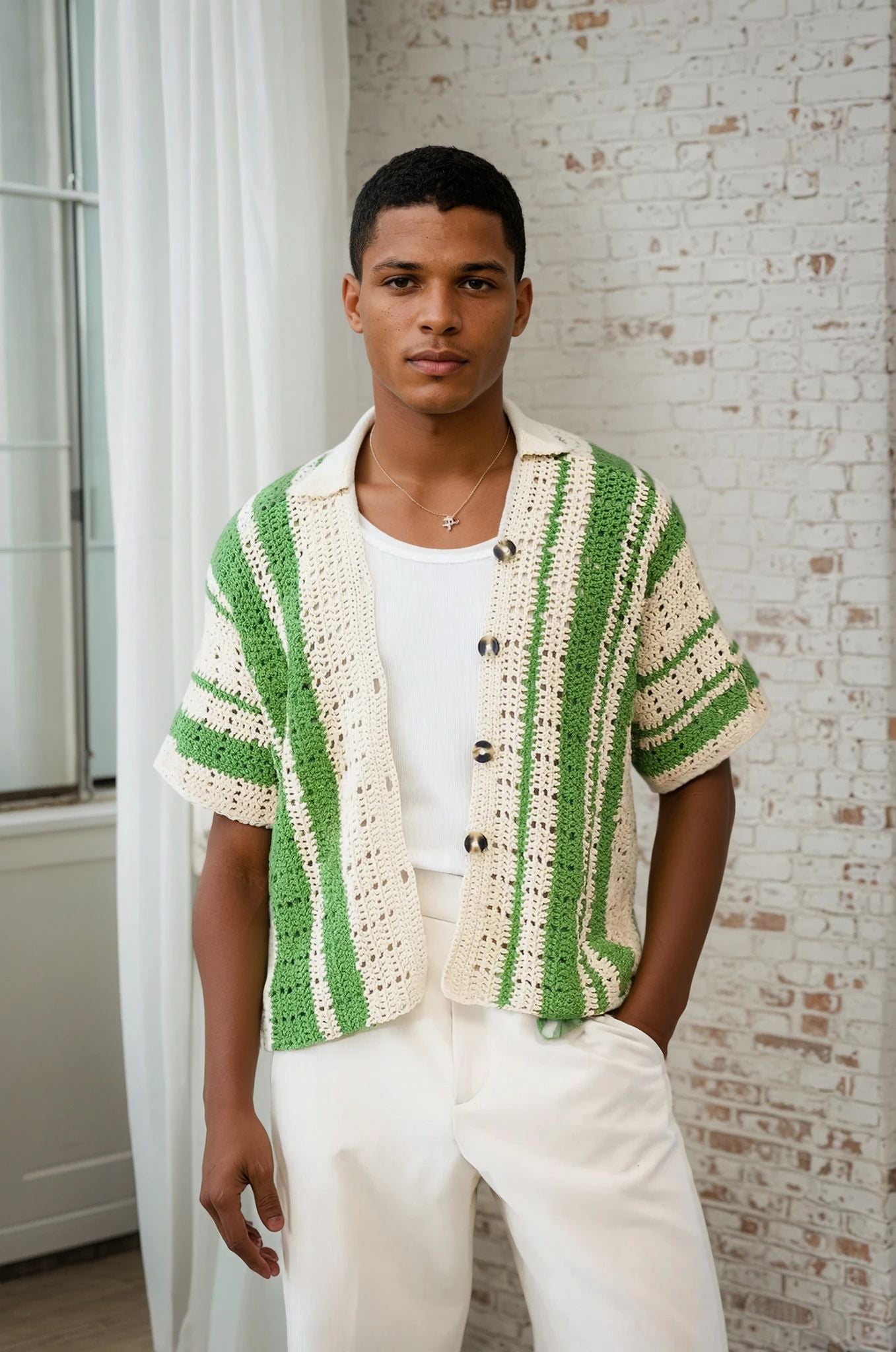 Love Keeper Crochet Shirt [PDF Pattern]