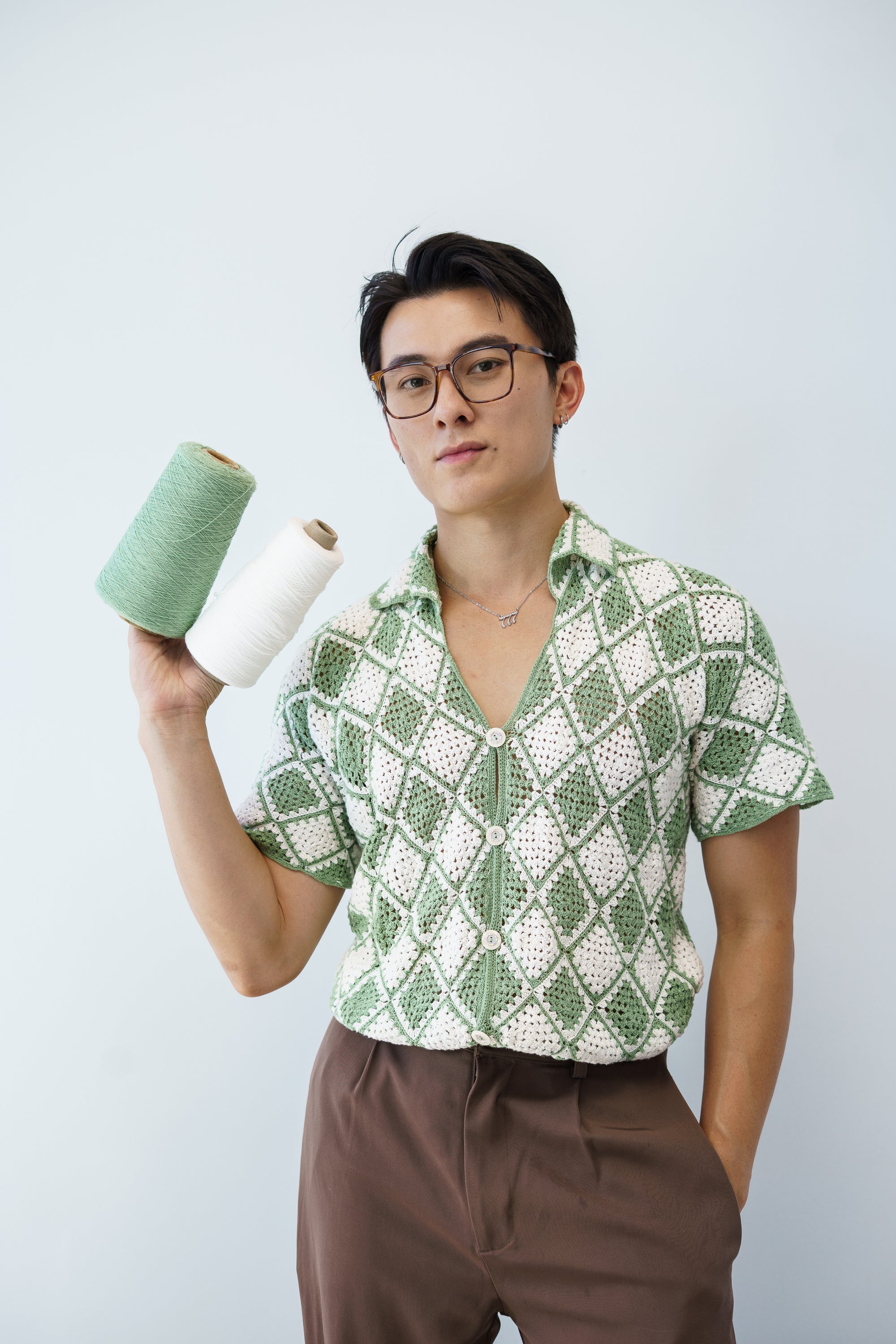 Agave Crochet Shirt [PDF Pattern]